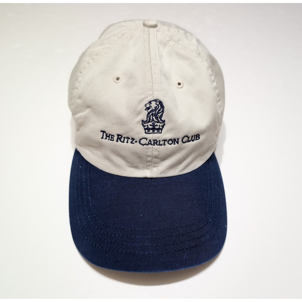 GEAR FOR SPORTS Ritz Carlton Club Hat Men OSFA Beige Blue Used Aspen Highlands